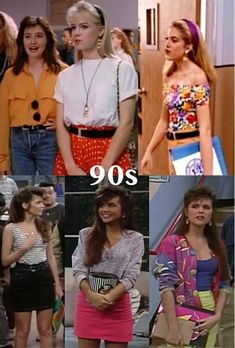 similarities between 80s and 90s fashion Retro Outfits 90s Women, 90s Fashion Outfits 1990s Style, Retro Outfits 90s, Decades Day Outfits, 90s Outfits Party, Japanese 90s, 90s Fashion Party, 90s Party Outfit, 2000 Aesthetic