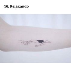 a person's arm with a tattoo on it