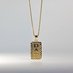 *The pendant COMES WITH the chain if you select one of our chain options *5% OFF TOTAL PRICE, when you purchase the chain and pendant combo (The price shown is after the discount) Pendant and Chains Details: Model NumberPT1856 Material Type14k Gold Avg. Weight2.5 grams Height33 MM/ 1.3 in Width18 MM/ 0.71 in 14K Gold Solid Rope Chain Width: 2.5MM 18 inches - 8.4g 20 inches - 9.4g 22 inches - 10.3g 24 inches - 11.2g 14K Gold Solid Franco Chain 1.6 MM 20 inches - 9.5 g 22 inches - 10.5 g 24 inches Dad Necklace, Chain And Pendant, Necklace Charm, Pendant Gold, Rope Chain, Gold Pendant, Charm Pendant, The Chain, Fathers Day Gifts