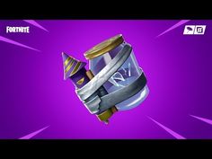 an item from fortnite on the purple background