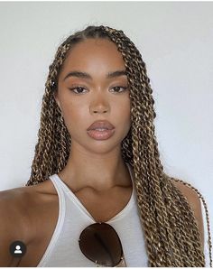 Passion Twists, Blonde Braids, Box Braids Hairstyles For Black Women, Braids Hairstyles Pictures, Twist Braid Hairstyles, School Hair, Protective Hairstyles Braids, Pretty Braided Hairstyles