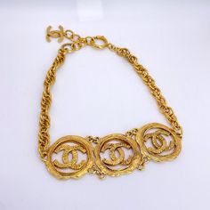 Vintage Chanel Necklace Normal Usage Throughout Adjustable Closure In Good Condition Length: 15” (Approx) Vintage Chanel Jewelry, Chanel Necklace, Vintage Chanel, Womens Jewelry Necklace, Vintage Jewelry, Chanel, Jewelry Necklaces, Women Jewelry, Gold