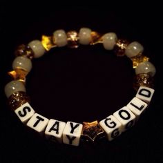 Stay Gold - Adventure club kandi More Stay Gold Ponyboy