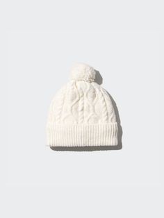 Shop kids HEATTECH Knitted Cap at UNIQLO US. Read customer reviews, explore styling ideas, and more. Uniqlo Heattech, Knit Cap, Styling Ideas, Uniqlo, Cable Knit, Kids Shop, Wool, Knitting, Color