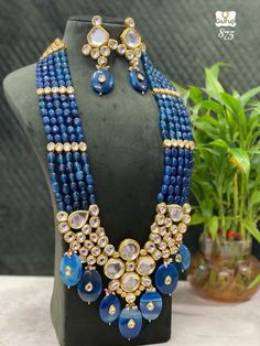 Desi Things, Rani Haar, Diy Charm, Bridal Jewelry Collection, Kundan Necklace