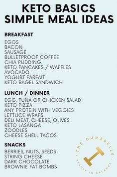 Keto Basics, Keto Diet Guide, Starting Keto Diet, Starting Keto, Keto Pancakes, Ketogenic Diet Meal Plan, Ketogenic Diet For Beginners, Keto Diet Food List