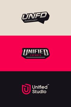 Unified™ Sports Logos Design Ideas, Gaming Logo Design Ideas, Event Logo Design Ideas, Game Studio Logo Design, Sport Logo Design Ideas, Sports Podcast Logo, Video Game Logo Design, Game Company Logo, Podcast Logo Design