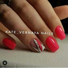 Nail Art Red And White, Nagellack Trends, Work Nails, Black Nail Designs, Latest Nail Art, Christmas Nail Art, Nail Polishes, Love Nails, White Nails