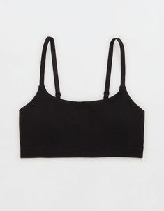 Cropped Bra With Built-in Bra For Loungewear, Seamless Cropped Bra For Loungewear, Cropped Seamless Bra For Loungewear, Everyday Seamless Cropped Bra, Everyday Cropped Seamless Bra, Seamless Cropped Sports Bra For Loungewear, Everyday Seamless Scoop Neck Bra, Seamless Cropped Bra, Adjustable Straps Solid Sports Bra For Loungewear