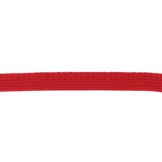 a red belt is shown against a white background