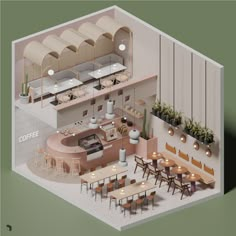 3D Model Coffee Shop 3 PNG - Toffu Co Small Cafe Exterior, Coffee Shop Layout Floor Plans, Small Cafe Design Layout, Boho Coffee Shop Interior Design, Coffee Shop Counter Layout, Tiny Coffee Shop Design, Cozy Cafe Interior Coffee Shop, Coffee Shop Plan, Cafeteria Interior Design