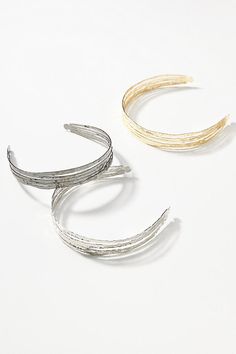 Iron Imported | Wavy Metal Headband by Anthropologie, Women's, Iron Metal Headband, Lacy Tops, Silver Headband, Metal Headbands, Gold Headband, Candles For Sale, Nyc Shopping, Candle Accessories, Fall Shopping