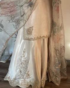 We are taking orders now +923167653027 worldwide shipping shipping charges must apply we can customize the dress desingn to any size and color or style we are working hand made zari zardozi dapka work 70% advance payment #bridal #bridalmakeup #nikkah #nikkahbride #nikkahdress #baraat #barat #shoots #photography #ssphotography #signaturebrides #shadi #dance #couplegoals #color #bridaldress #bridalwears #mehndi #mehndioutfits #mehndibride #makeupartist #makeuptutorial #bridaljewellery #photogr... Baat Pakki Dress, Nikkah Dress Pakistani, Traditional Pakistani Dresses, Barat Dresses, Barat Dress, Nikkah Outfit, Elegant Evening Wear, Mehndi Outfits, Pakistan Dress