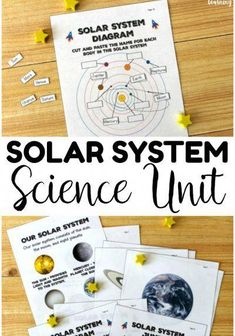 solar system science unit for kids to learn