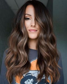 Highlights For Black Hair, Straight Hair Highlights, Black Hair Inspiration, Bronde Balayage, Bronde Hair, Balayage Hair Dark, Black Hair With Highlights, Dirty Blonde Hair