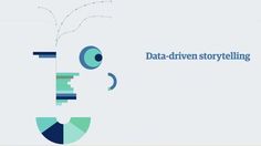 an advertisement for the data driven storytelling program, which is designed to look like a