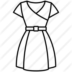 a women's dress with a belt