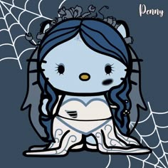 Coquette Gloomy, Corpse Bride Halloween, Pfp Hello Kitty, Gloomy Aesthetic, Bride Halloween, Emily Corpse Bride, Halloween Icon