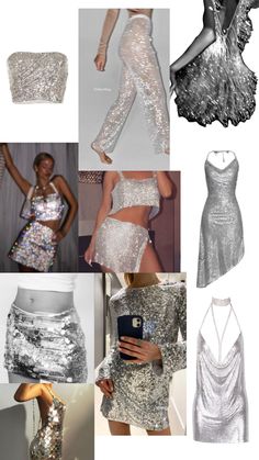 Metalic Outfits Party, Mirrorball Concert Outfit, Taylor Swift Mirror Ball Outfit, Taylor Swift Eras Tour Outfits Mirrorball, Taylor Swift Concert Outfit Mirrorball, Eras Tour Outfit Ideas Mirrorball, Mirrorball Aesthetic Outfit, Folklore Tour Outfits, Mirror Ball Outfit Ideas