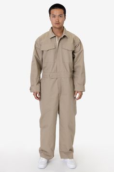 Our workwear-inspired coverall is a testament to functionality, boasting six spacious pockets strategically placed for accessibility and convenience. With a full-length zipper extending to the collar for a mock neck effect, front adjustable Velcro at the waist , and elastic on the back for ease of movement, it's engineered for maximum comfort and practicality in any task. Made of a durable and wrinkle-resistant poly cotton twill. Made in Los Angeles, Calif. Our experienced sewers earn up to $25 Men’s Jumpsuit, Coverall Jumpsuit, Bus Pass, Jumpsuit Men, Full Body Suit, Denim Tote Bags, Denim Tote, Body Suit, Wrinkle Free