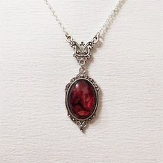 Lianfudai Gothic Blood Red Quartz Charm Necklace Oval Pendant Necklace For Women Halloween Vampire Embossed Witch Jewelry Vintage Chokers Vampire Goth Jewelry, Gothic Vampire Jewelry, Dracula Necklace, Jewelry Vampire, Red Neckless, Vintage Gothic Jewelry, Gothic Jewellery, Blood Necklace, Vampire Accessories