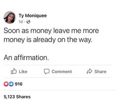 the tweet has been posted to someone who is trying to make money on the internet