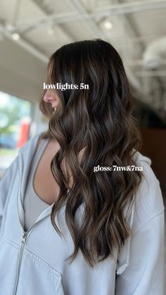 Brunette Middle Part, Middle Part Hair, Hair Middle Part, Brown Hair With Caramel Highlights, Part Hair, Long Brunette Hair, Middle Part Hairstyles, Long Brunette, Highlights Brown Hair