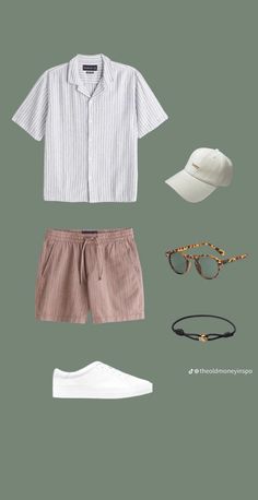 Outfit Cowok, Guys Fashion Casual, Outfit Elegantes, Casual Outfits Summer, Mens Summer Outfits, Spring Outfits Men