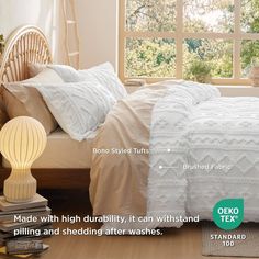 the bed is made with high quality, it can be washed and shedding after washes