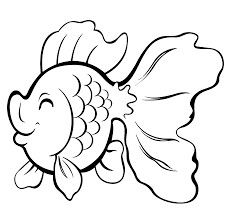 a black and white drawing of a fish