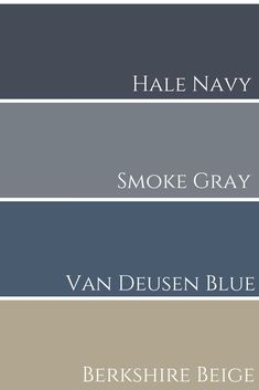 Navy Blue And Grey Living Room, Blue Living Room Color, Van Deusen Blue, Navy Living Rooms, Colors Combinations, Hale Navy, Beige Living Rooms, Living Room Color Schemes, Dekorasi Kamar Tidur