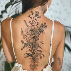 Modern Female Tattoos Tattoo Sketches Dragonfly Tattoo Sleeve Women, Flower Tattoos Upper Back, Best Floral Tattoos, Big Floral Back Tattoo, Gladiolus Rib Tattoo, Flower Bouquet And Butterfly Tattoo, Big Forearm Tattoos For Women, Light Floral Tattoo, Middle Neck Tattoos Women