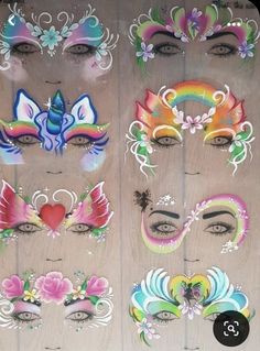 Kids Fairy Makeup, Axolotl Face Paint, Barbie Face Painting Ideas, Princess Makeup For Kids, Face Painting Booth Set Up, Fairy Face Paint Easy, Unicorn Makeup Kids, Barbie Face Paint, Face Paint Unicorn