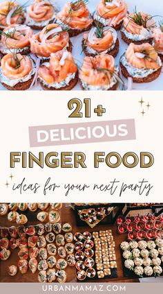 Delicious Finger Food Ideas Party Food Classy, Linger Longer Food Ideas, Upscale Party Food, Posh Buffet Food Ideas, Luxury Food Recipes, Gala Food Ideas, Gourmet Finger Food, Christening Food Ideas, Baptism Party Food