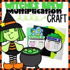 witches brew with the addition craft for halloween