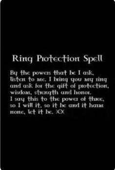 Spells For Protection, Protection Spell