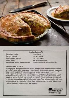 a pie sitting on top of a wooden table