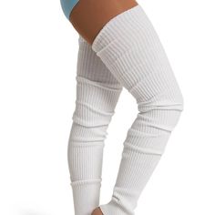 Keep Muscles Warm And Cozy In The 36" Legwarmer. Made Of A Soft Blend Of Rayon, Nylon, And Polyester, These Legwarmers Are Designed To Keep You Cozy During Warmups And Class. With A Length Of 36 Inches (91.4cm), These Legwarmers Are Perfect For Covering The Entire Leg, From The Ankle To The Thigh. It Features A Solid Ribbed Pattern That Gives Them A Classic And Elegant Look And Elasticized Top And Bottom Openings That Ensure They Stay In Place During Every Movement. Product Features: 50% Rayon, Knitted Fitted Leg Warmers, Footless Fitted White Leg Warmers, Warm Stretch Knit Leg Warmers, Warm Knit Stretch Leg Warmers, Fitted Knit Leg Warmers For Cold Weather, Fitted White Footless Leg Warmers, White Fitted Footless Leg Warmers, Casual White Comfortable Leg Warmers, Stretch Knit Leg Warmers