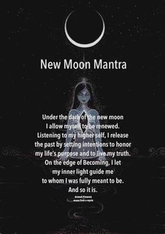 Moon Mantra, Moon Chart, Metaphysical Books, Moon Spells, Moon Reading, Moon Journal, New Moon Rituals, Magic Spell Book, Full Moon Ritual