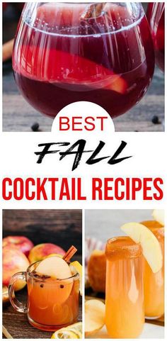 the best fall cocktails and drinks to try out for your family this holiday season