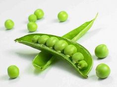 green peas are shown with the words protect your blood system with green peas on it