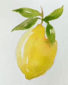 Free Art Classes, Lemon Watercolor, Watercolor Art Landscape, Watercolour Inspiration, Abstract Watercolor Art