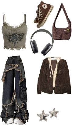 Trashy Outfits, Earthy Outfits, Outfit Inspo Casual, Grunge Y2k, Swaggy Outfits, Cute Everyday Outfits, Mode Inspo, Really Cute Outfits, Clothes And Accessories