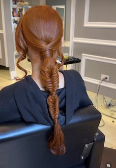 Hair 101, Girl Hairstyle, Fishtail Braid, Hair Stylies, Hair Affair, Hair Shows, Braided Ponytail, Hairstyles Ideas