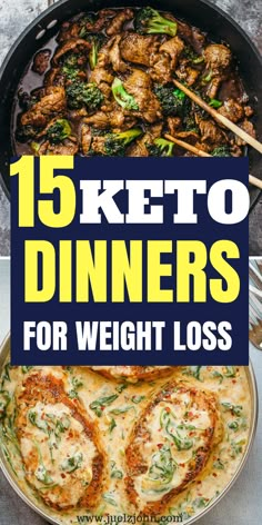 Low Carb Dinners, Easy Keto Dinner Recipes, Easy Keto Dinner, Keto Dinner Recipes, Keto Dinners, Ketosis Diet, Keto Diet Menu