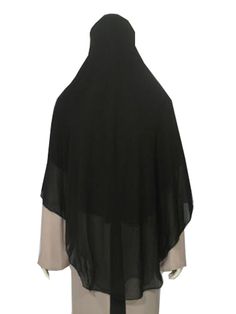 High Quality Long Round Cut Niqab | Islamic Boutique Female Portrait