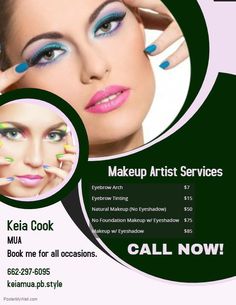 Makeup Advertising, Poster Design Ideas, Beauty Salon Business Cards, Permanent Makeup Machine, Salon Names, Beauty Background, Business Flyers