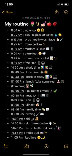 Scheduled daily routine Study From Home, Daily Routine Schedule, School Routine For Teens, Morning Routine School, Daily Routine Planner, Morning Routine Checklist, My Daily Routine, Effective Study Tips, My Routine