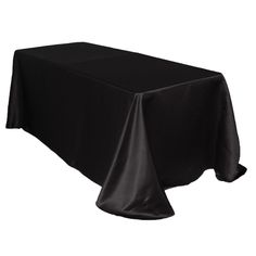 90 x 132 inch L'amour Rectangular Tablecloth Black Wedding Reception Table Linens, Black Tablecloths, Highboy Table, Style Palette, Long Lunch, Black Tablecloth, Lunch Table, Linen Tablecloths, Wedding Tablecloths