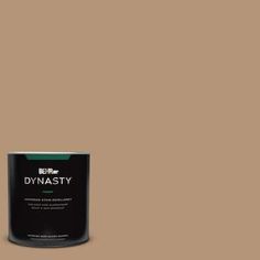 a brown paint can with the words dynasty on it